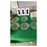 20 glass serving dishes total plus clown and