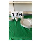 English Garden China 18 total pieces