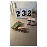 48 Remington 9 mm, 21 Winchester 12 gauge shells