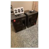 Appears to be 2 vintage JBL SR series