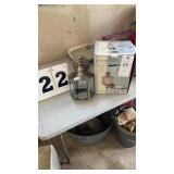 Antique brass finish outdoor wall fixture