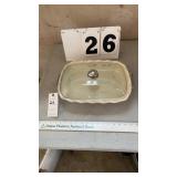 Serving dish with lid and stand