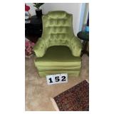Appears to be vintage Mid-Century swivel rocker