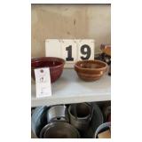 Mar - Crest stoneware & USA 7 inch bowl