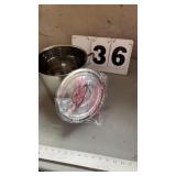 New stainless steel stock pot with lid