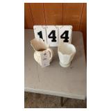 NAPCO vase and Royal Sealy pitcher