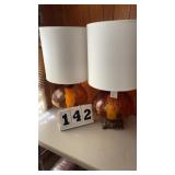 2 large table lamps 36 inches tall