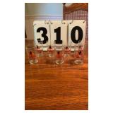7 Good Morning America juice glasses