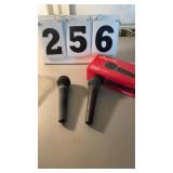 2 Stagewirks UM 66 microphones.