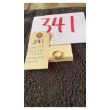 Lady's 10 kt gold ring 1.9 grams one very small