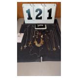 Women necklaces and bracelets 12 items