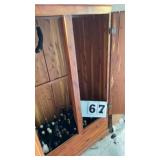 Cedar cloth closet 64' tall 34 1/2 ' wide 25'