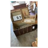 Old wood and metal trunk condition scale 1to 10,