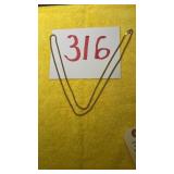 28 inch Gold Rope Chain (0 cart)