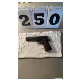 Star 9 mm pistol with clip. Bidder will be