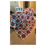 Quilt 7 foot x 6 foot