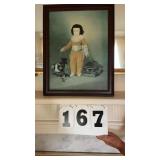 Framed Painting on canvas