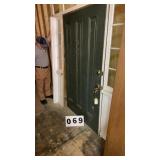 Wood door from house built in 1880, 5-lite or