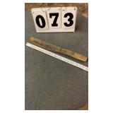 Appears to be vintage high-carbon steel kitchen