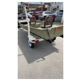 Lowe 16 foot aluminum Jon boat with trailer