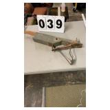 Appears to be antique hand-operated corn and