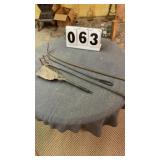 Metal fireplace items