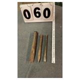 3 chisels