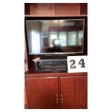 Sony 31 inch flat screen TV and a Sanyo 4 Head
