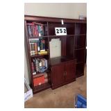 Entrainment Center. Books not included. 6 foot