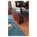vintage wooden cabinet or server 41 inches x 16