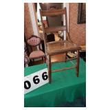 Pair of Cain bottom chair.