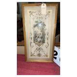 appears to be an antique hand-colored lithograph