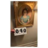Oil Painting of girl
