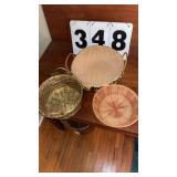 3 baskets