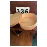 Wood cheese box
