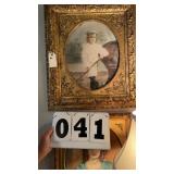 Framed picture of young boy