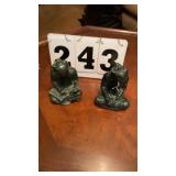 vintage "Asian Mathematician" figurine made by