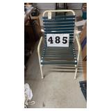 Aluminum lawn chair.