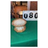 vintage porcelain or ceramic spittoon, resembling