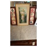 3 framed pictures