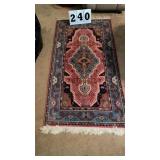 68 inch x 36 inch rug.