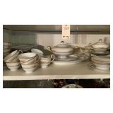 Meito China 85 +- pieces of this fine China.
