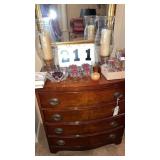 16+- candles and candle holders