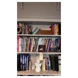 Contents of bookcase only.