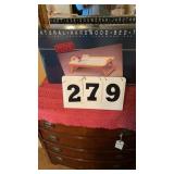Wood bed tray still in box.