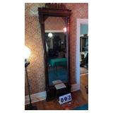 Antique Victorian Eastlake Style Walnut Hall Pier