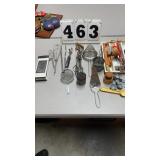 Assorted kitchen utensils