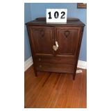 appears to be a vintage mahogany or walnut