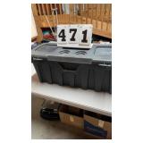 Contico storage plastic box 35 inches long x 16