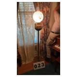 antique Victorian-era brass piano or parlor floor